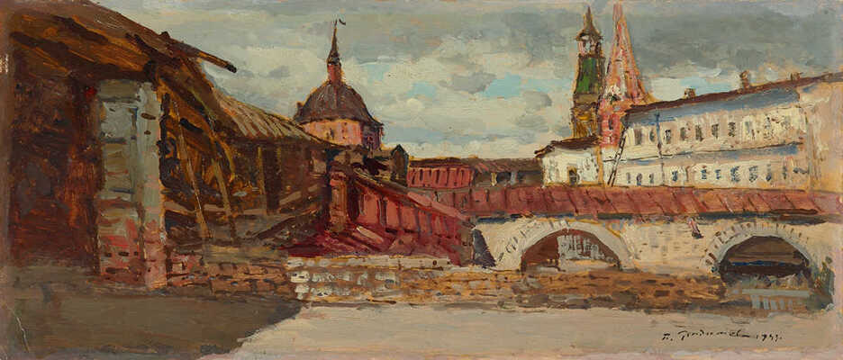 Радимов Павел Александрович. Загорск. Стены в Лавре 